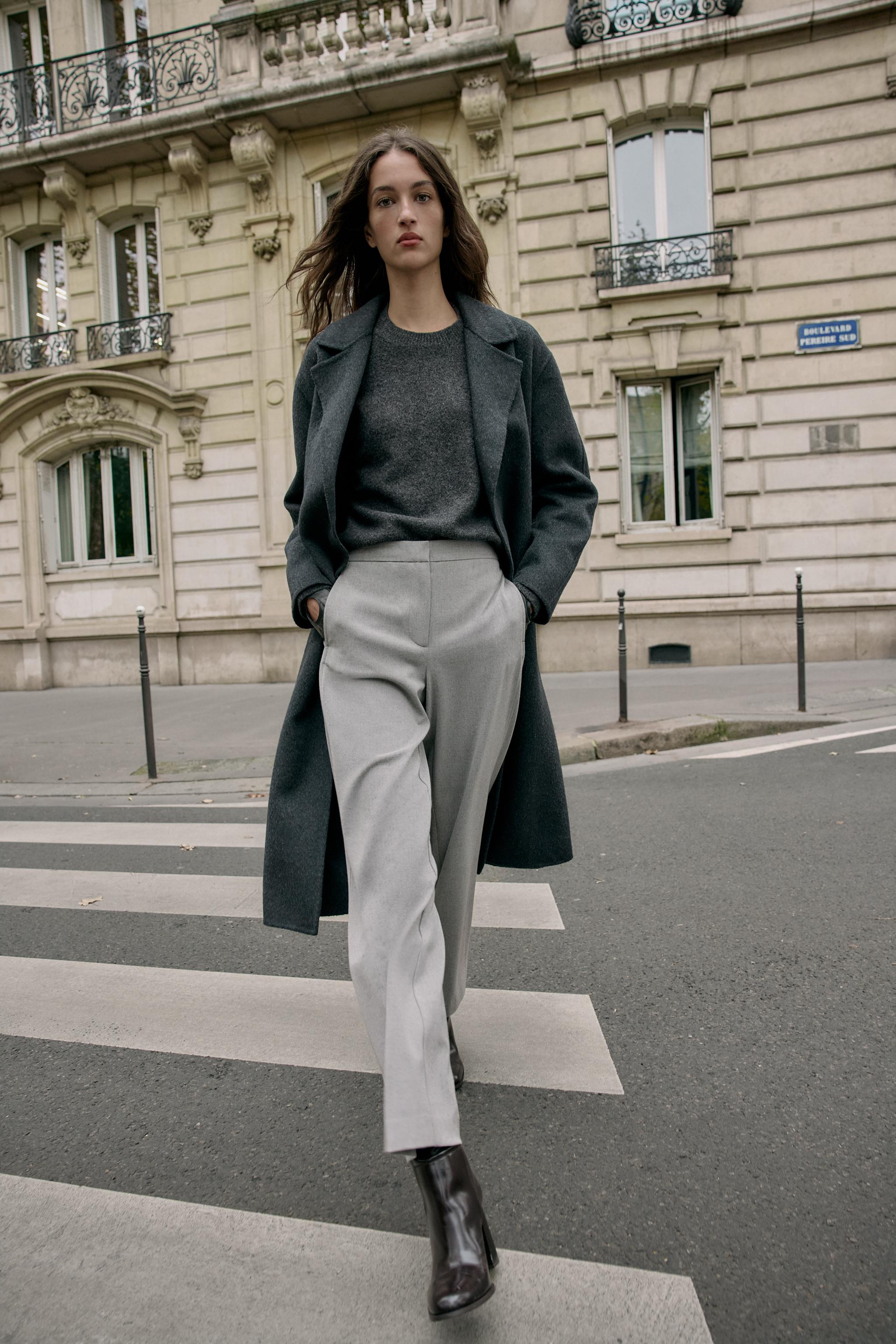 PANTALON DROIT TAILLE NORMALE